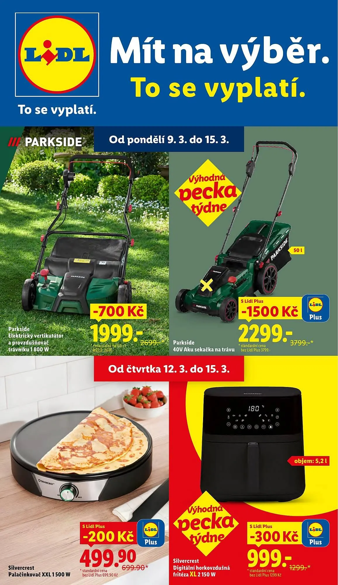 Lidl leták - 9. března 15. března 2026 - Page 1