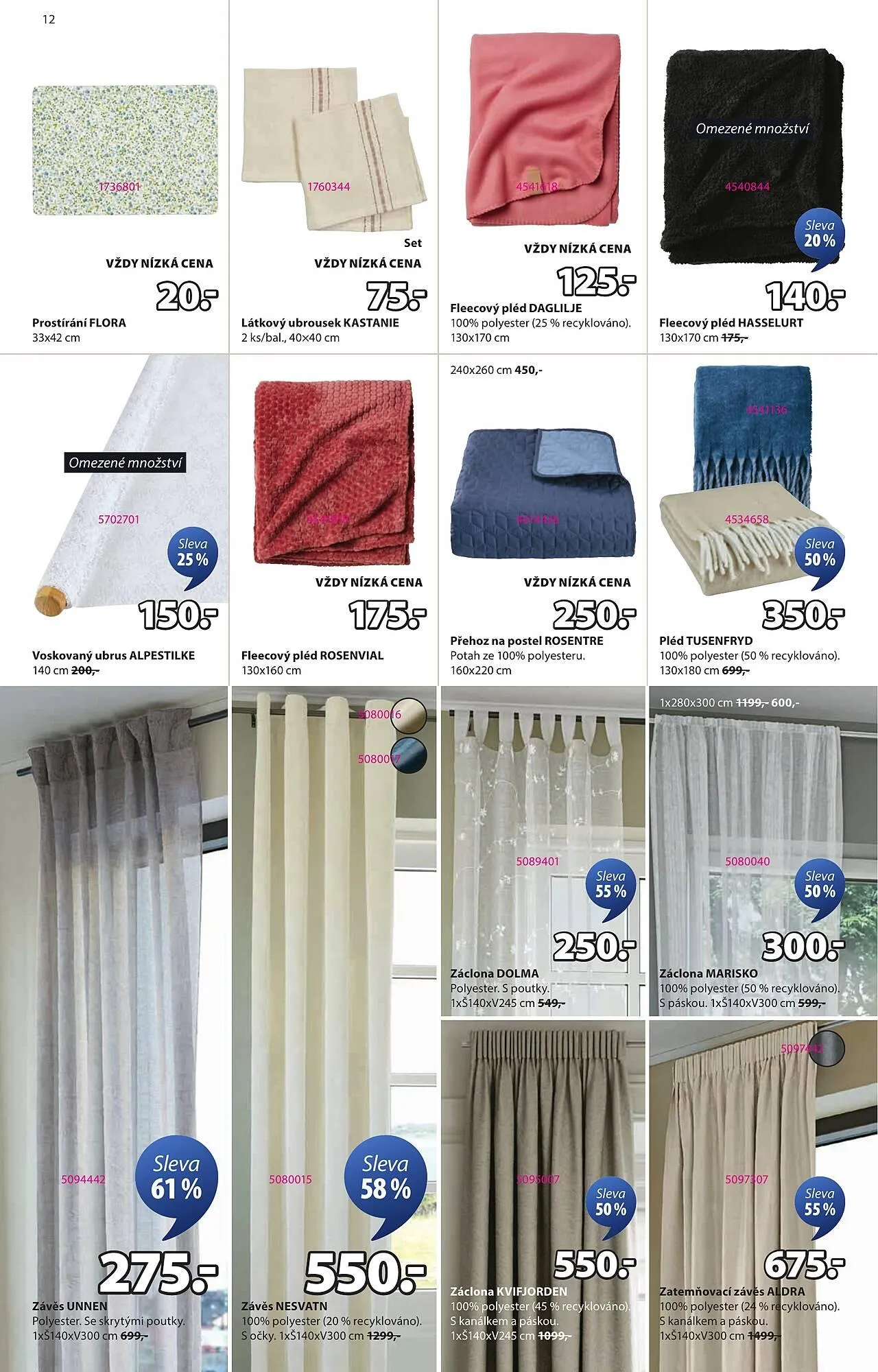 JYSK leták - 25. prosince 3. února 2026 - Page 12