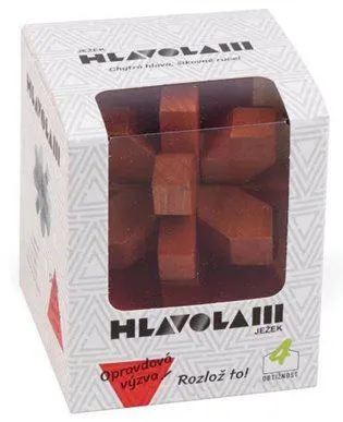 Dřevěný hlavolam – Ježek