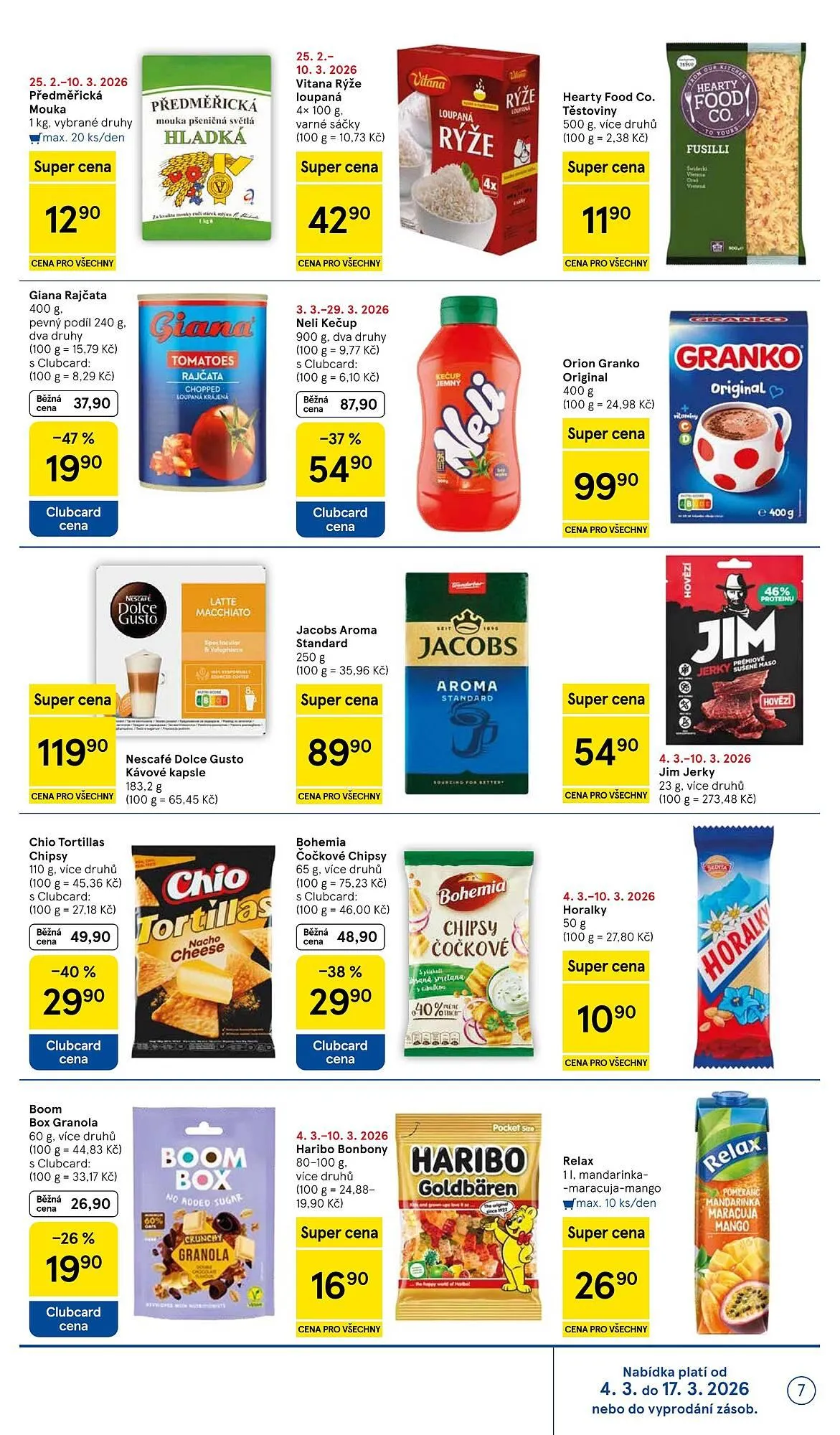 Tesco leták - 4. března 10. března 2026 - Page 7