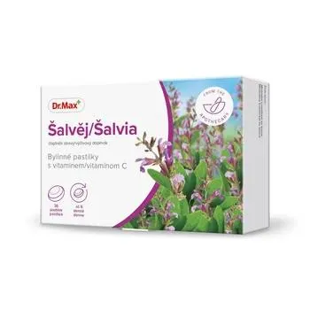 Dr. Max Šalvěj Bylinné pastilky 36 pastilek