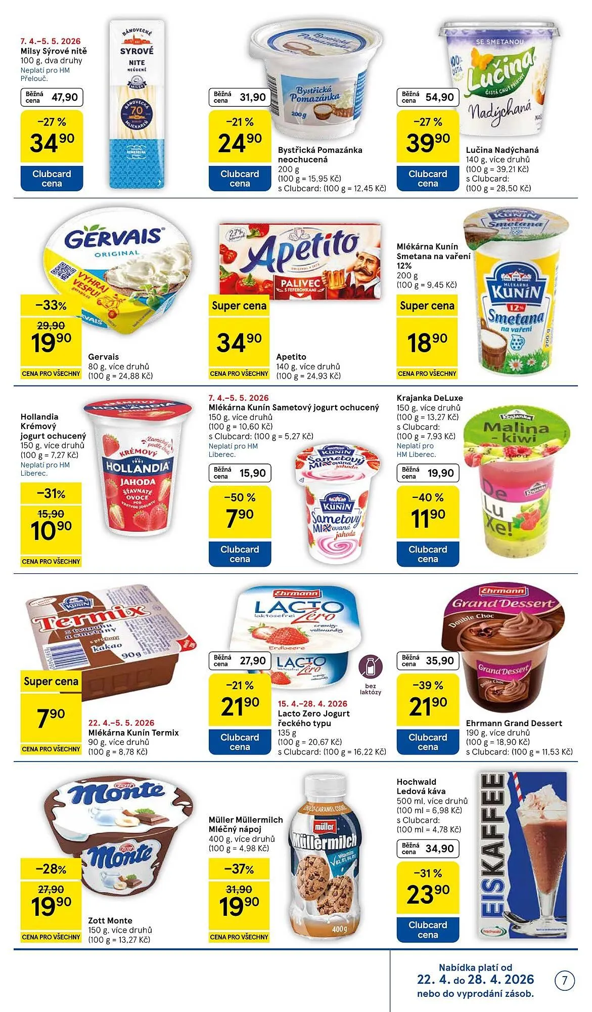 Tesco leták - 22. dubna 28. dubna 2026 - Page 7