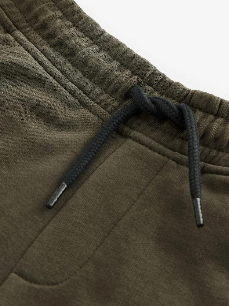 Zelená khaki - Kraťasy Basic (3-16let)