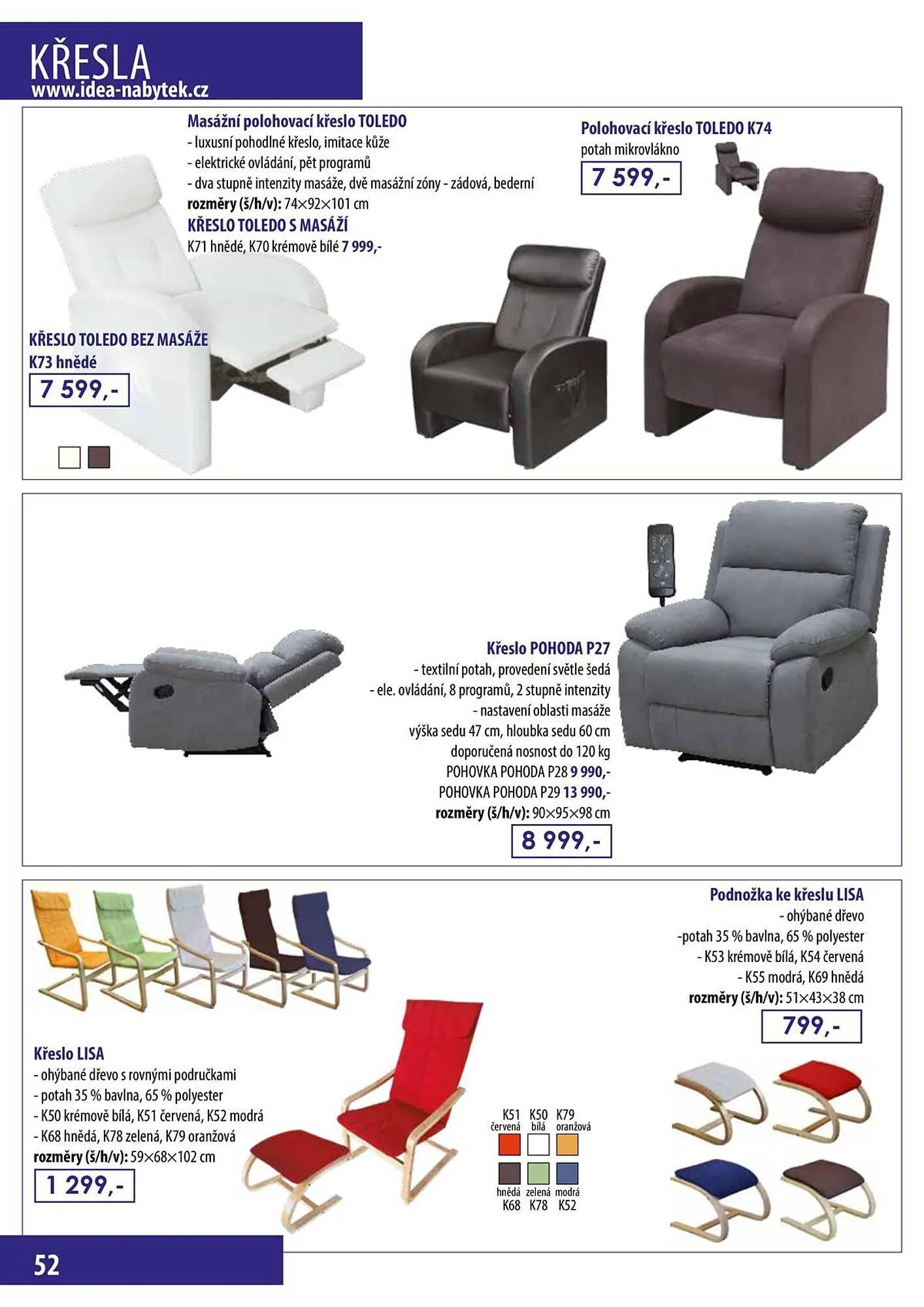 IDEA nábytek leták - 2. prosince 4. února 2026 - Page 52