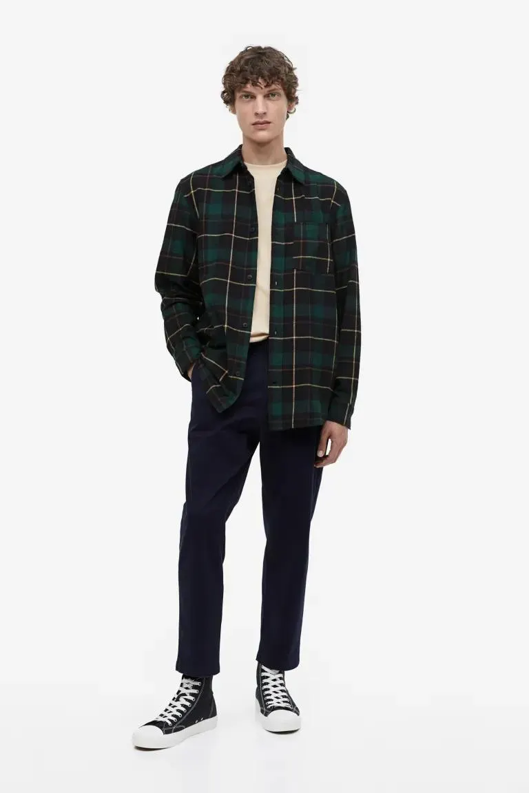 Flanelová košile Regular Fit