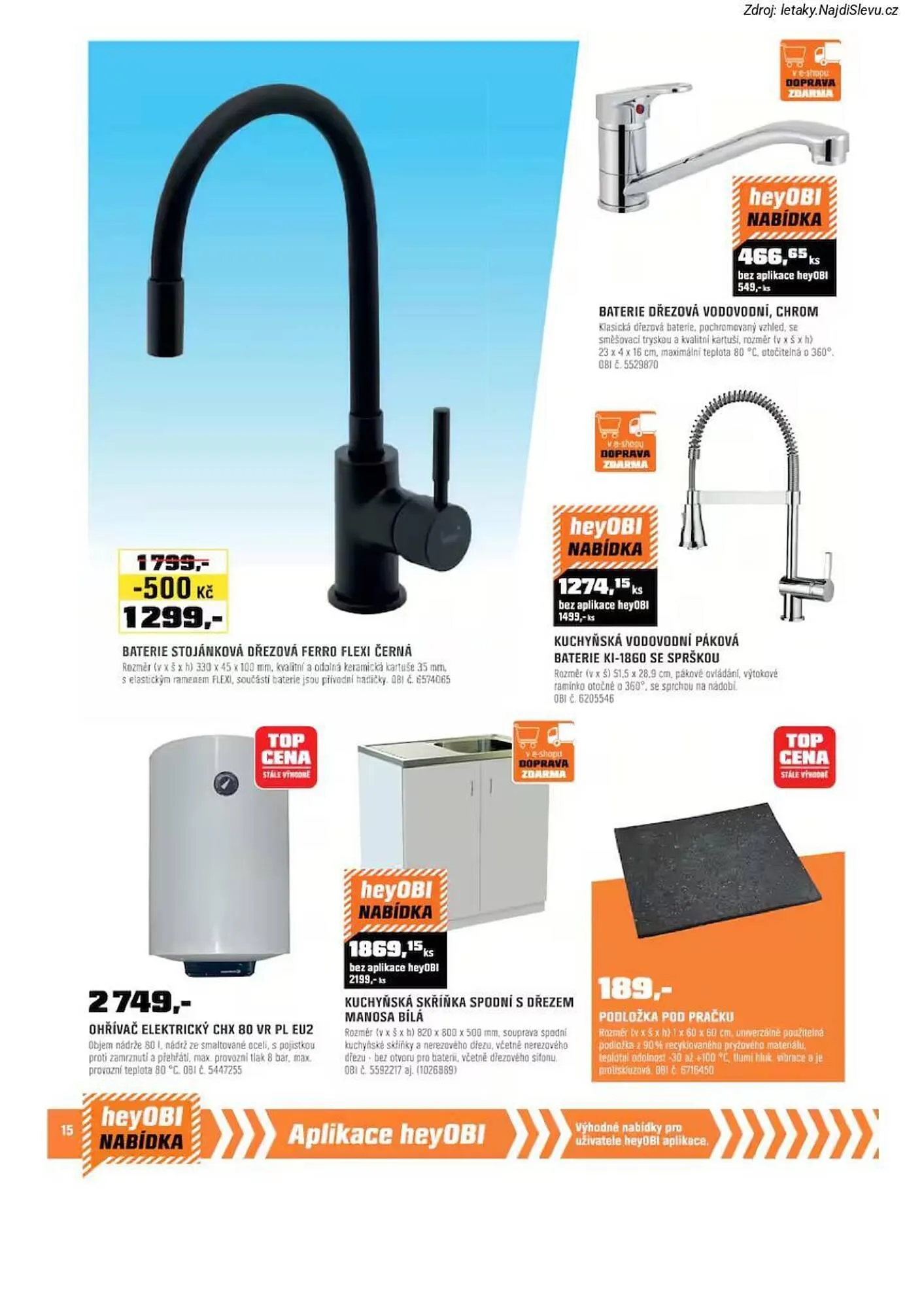 OBI leták - 1. února 28. února 2026 - Page 16