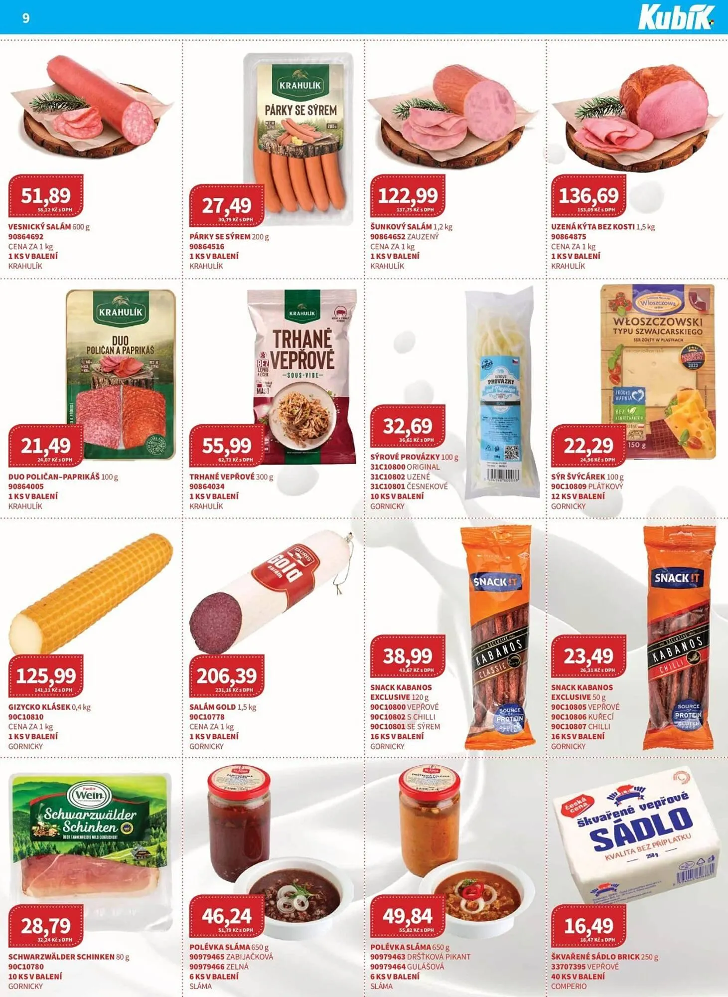 Kubík potraviny leták - 1. listopadu 30. listopadu 2025 - Page 9