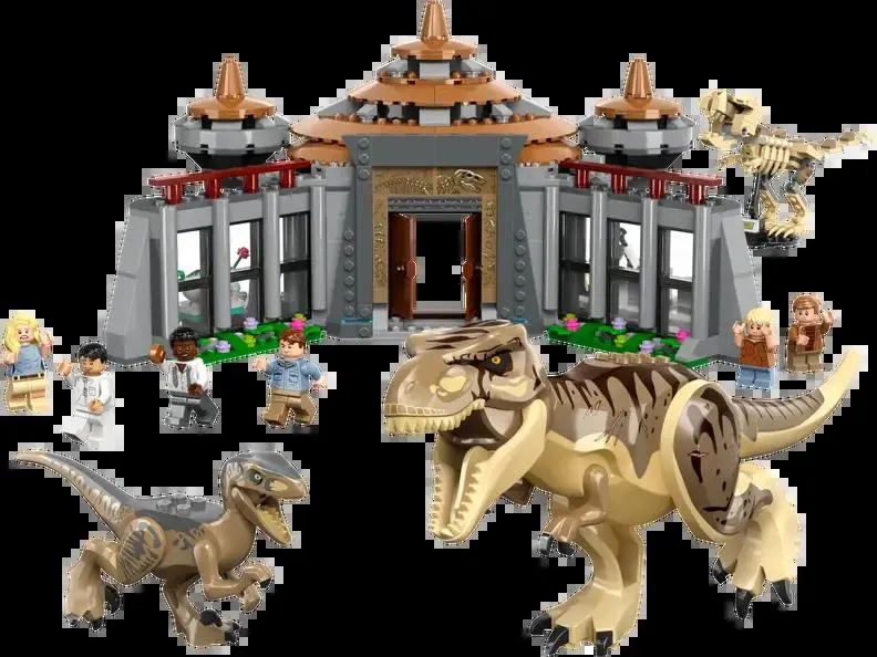 Visitor Center: T. rex & Raptor Attack