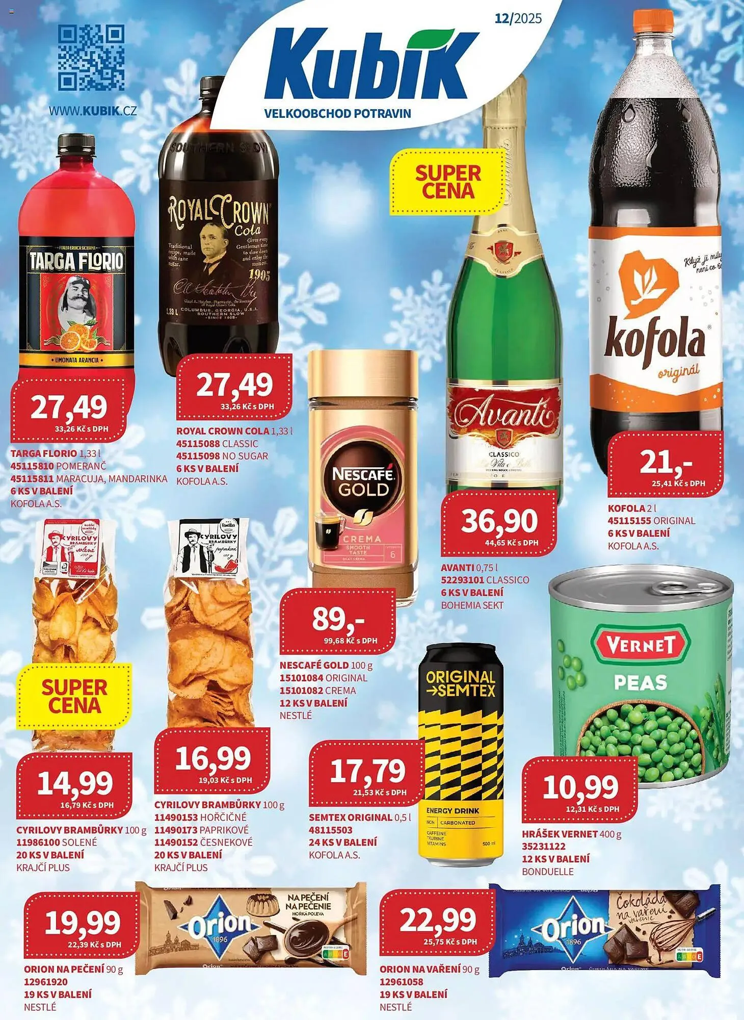 Kubík potraviny leták - 1