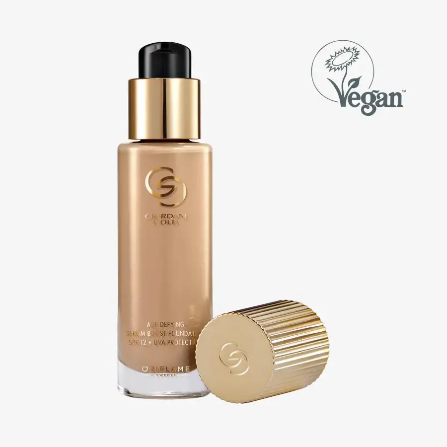 Omlazující make-up Giordani Gold Serum Boost SPF 12 + UVA
