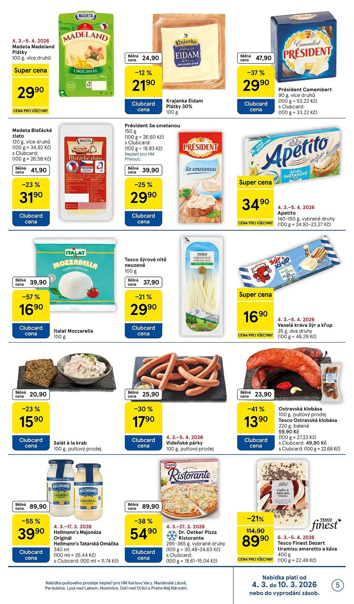 Tesco leták - 4. března 10. března 2026 - Page 5