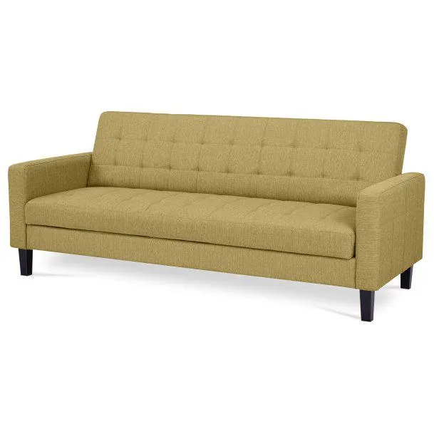 Pohovka rozkládací žlutozelená ASB-020 GRN