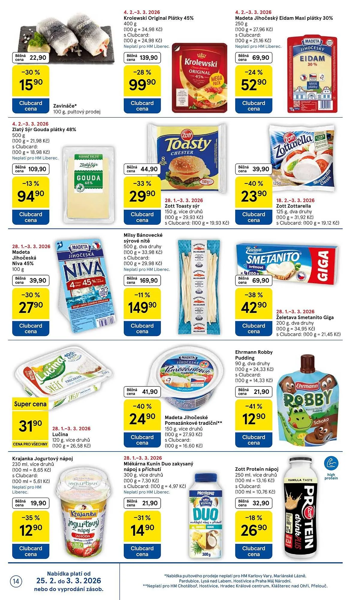 Tesco leták - 25. února 3. března 2026 - Page 14