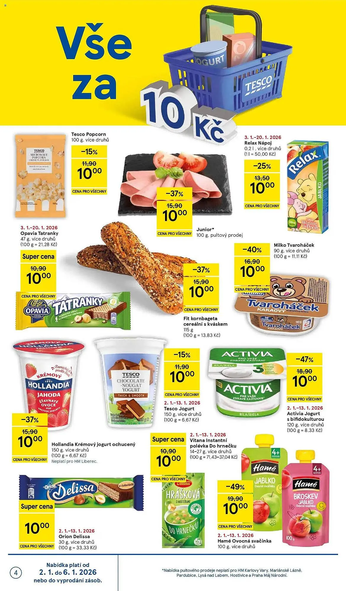Tesco leták - 2. ledna 6. ledna 2026 - Page 4
