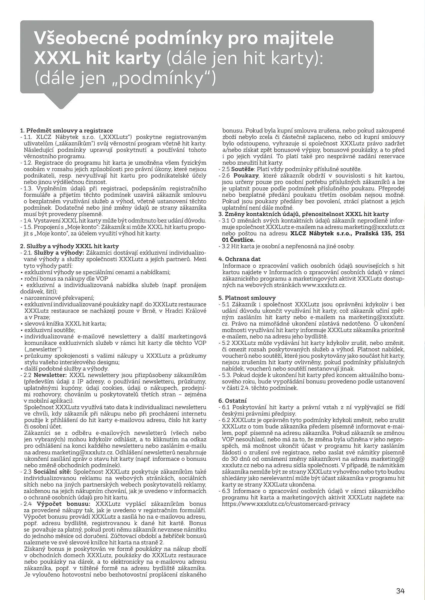 XXXLutz leták - 1. března 31. července 2026 - Page 34