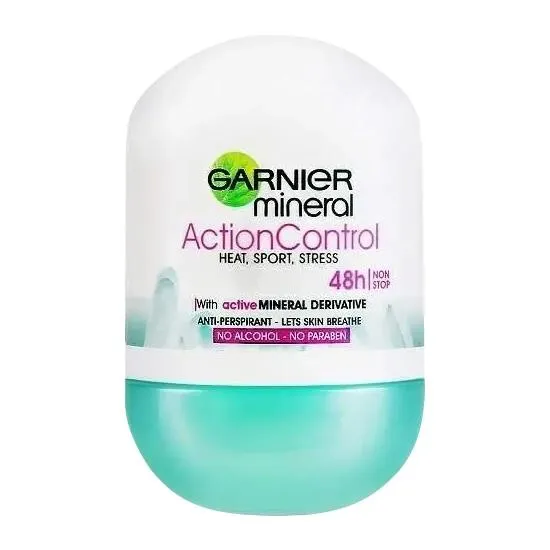 Garnier Mineral Action Control kuličkový antiperspirant, 50 ml
