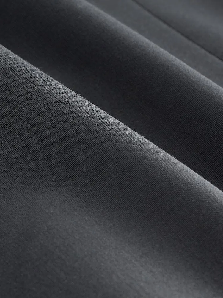 Tmavošedá - Oblekové sako Slim Fit Motion Flex Směs vlny