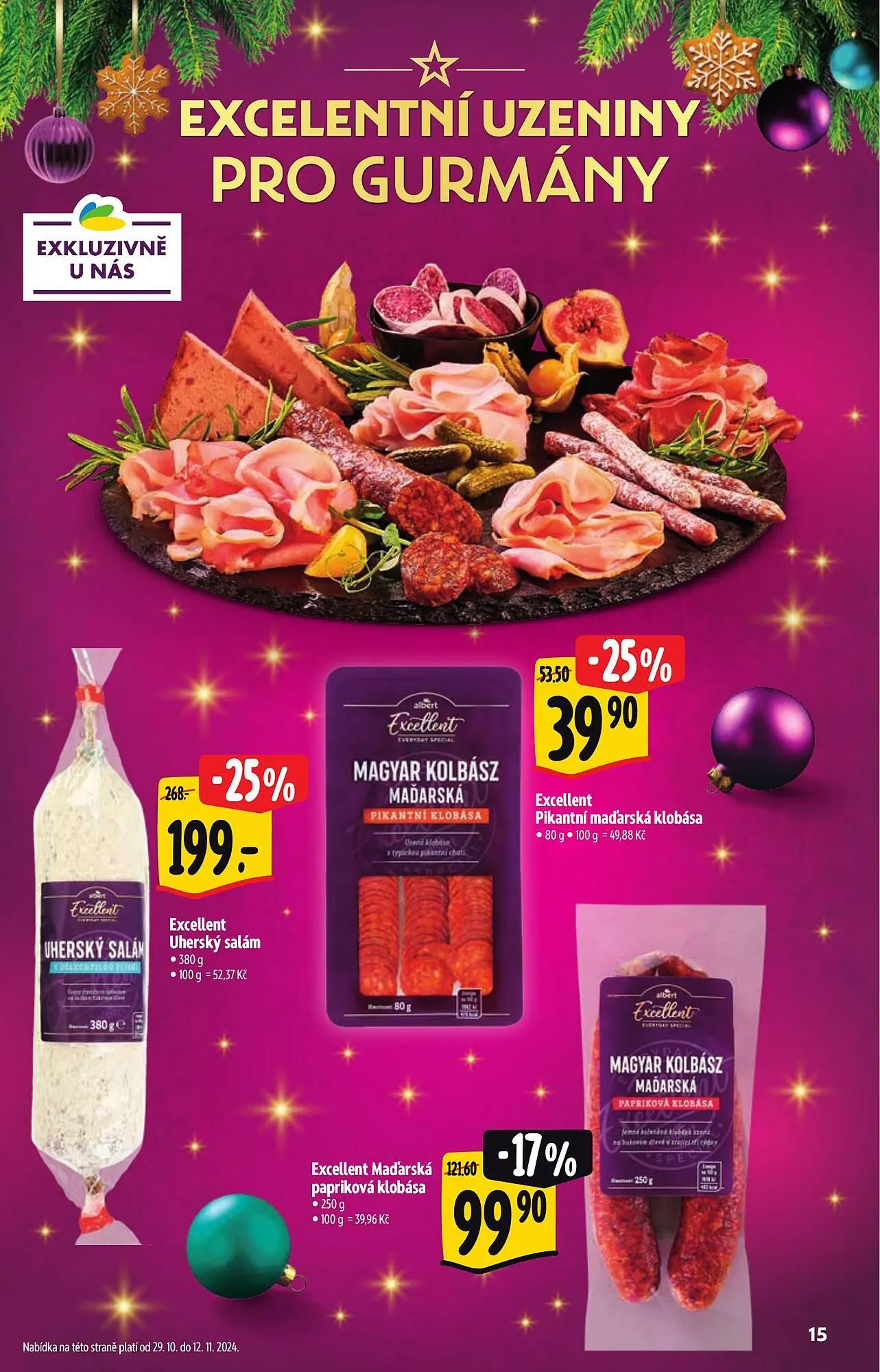Albert leták - 29. října 19. listopadu 2024 - Page 15