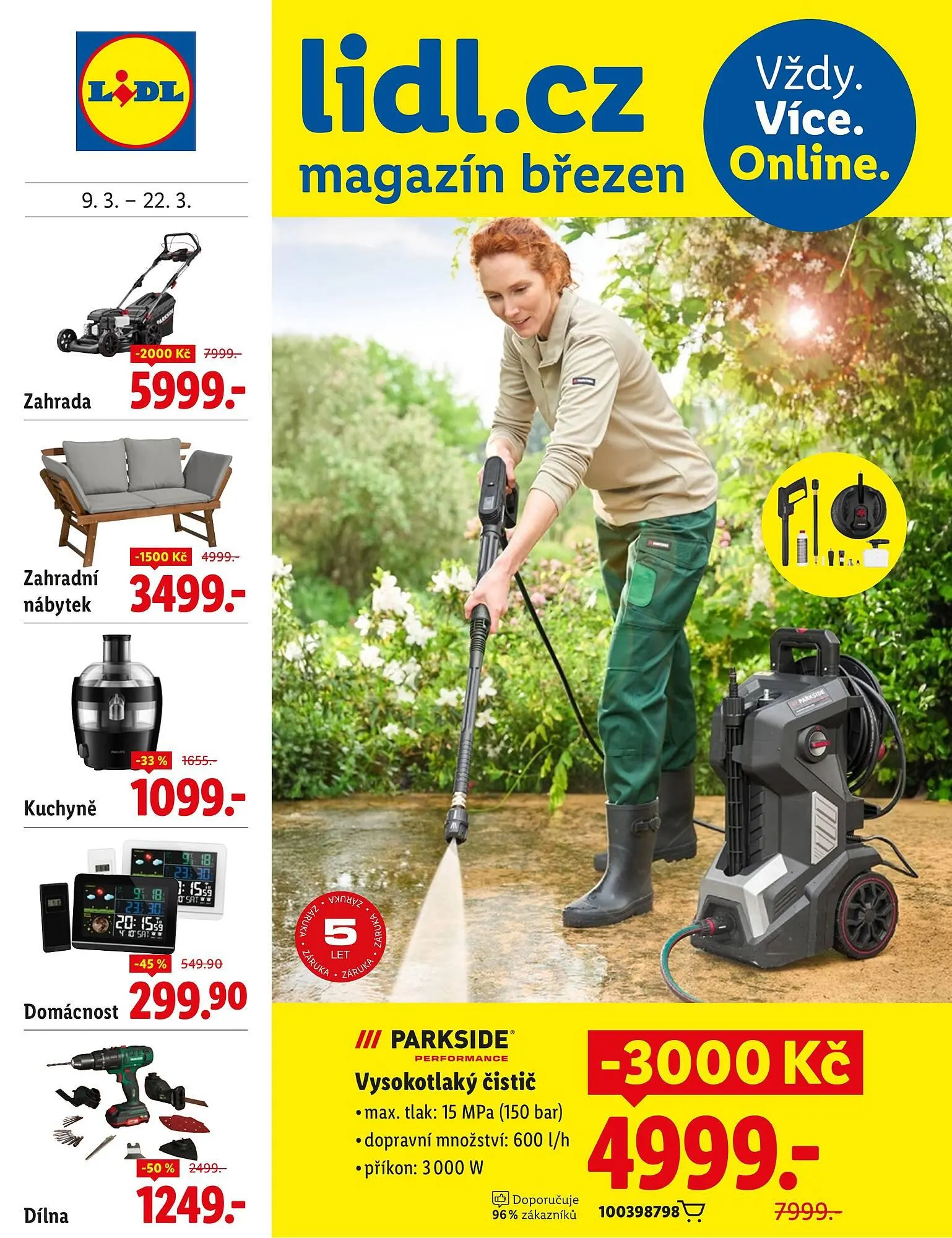 Lidl leták - 9. března 22. března 2026 - Page 1