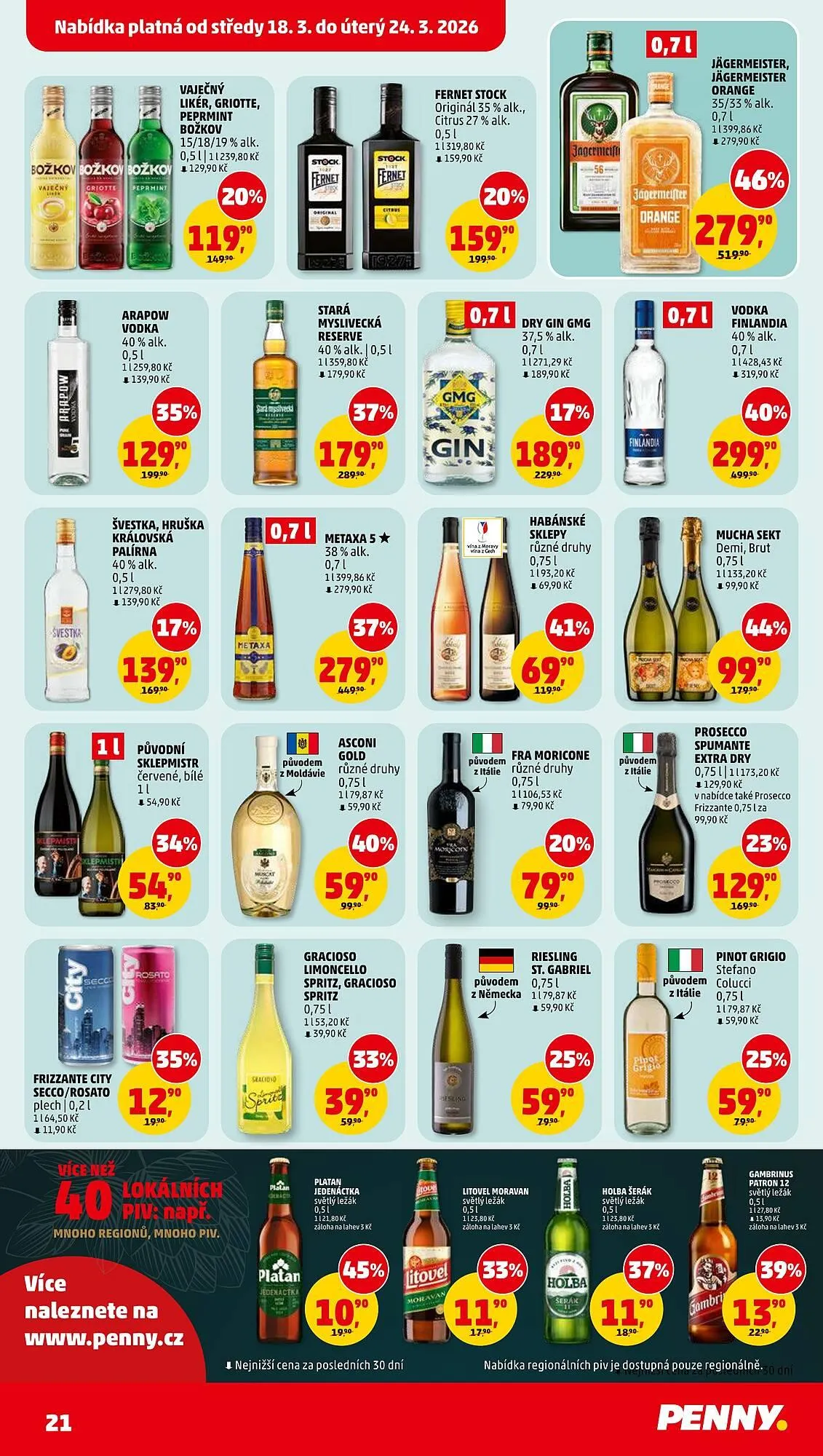 Penny Market leták - 18. března 24. března 2026 - Page 21