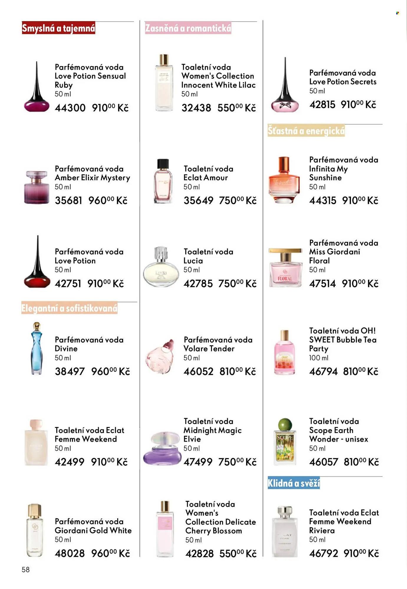 Oriflame leták - 6. května 26. května 2026 - Page 58