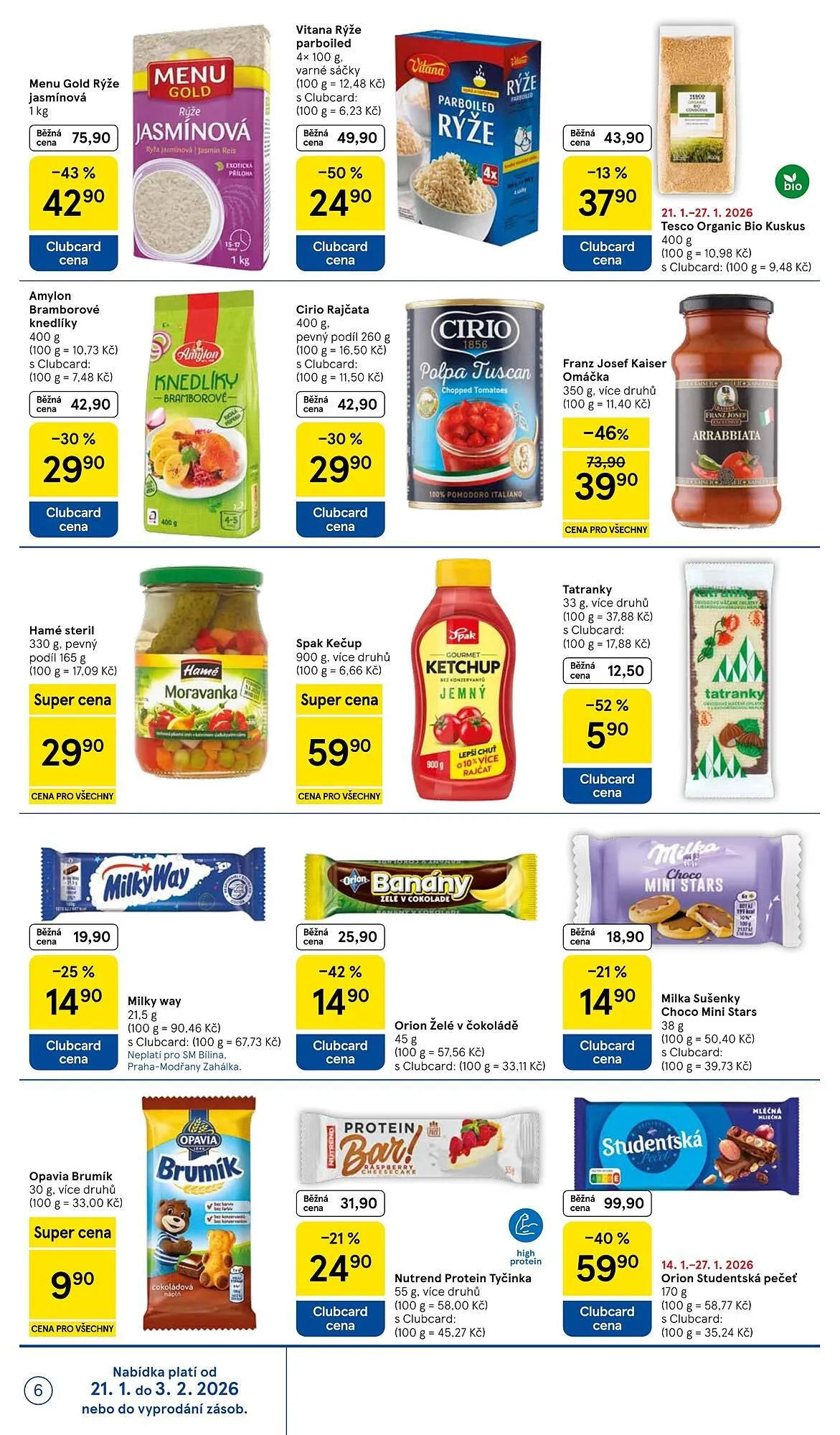 Tesco leták - 21. ledna 27. ledna 2026 - Page 6