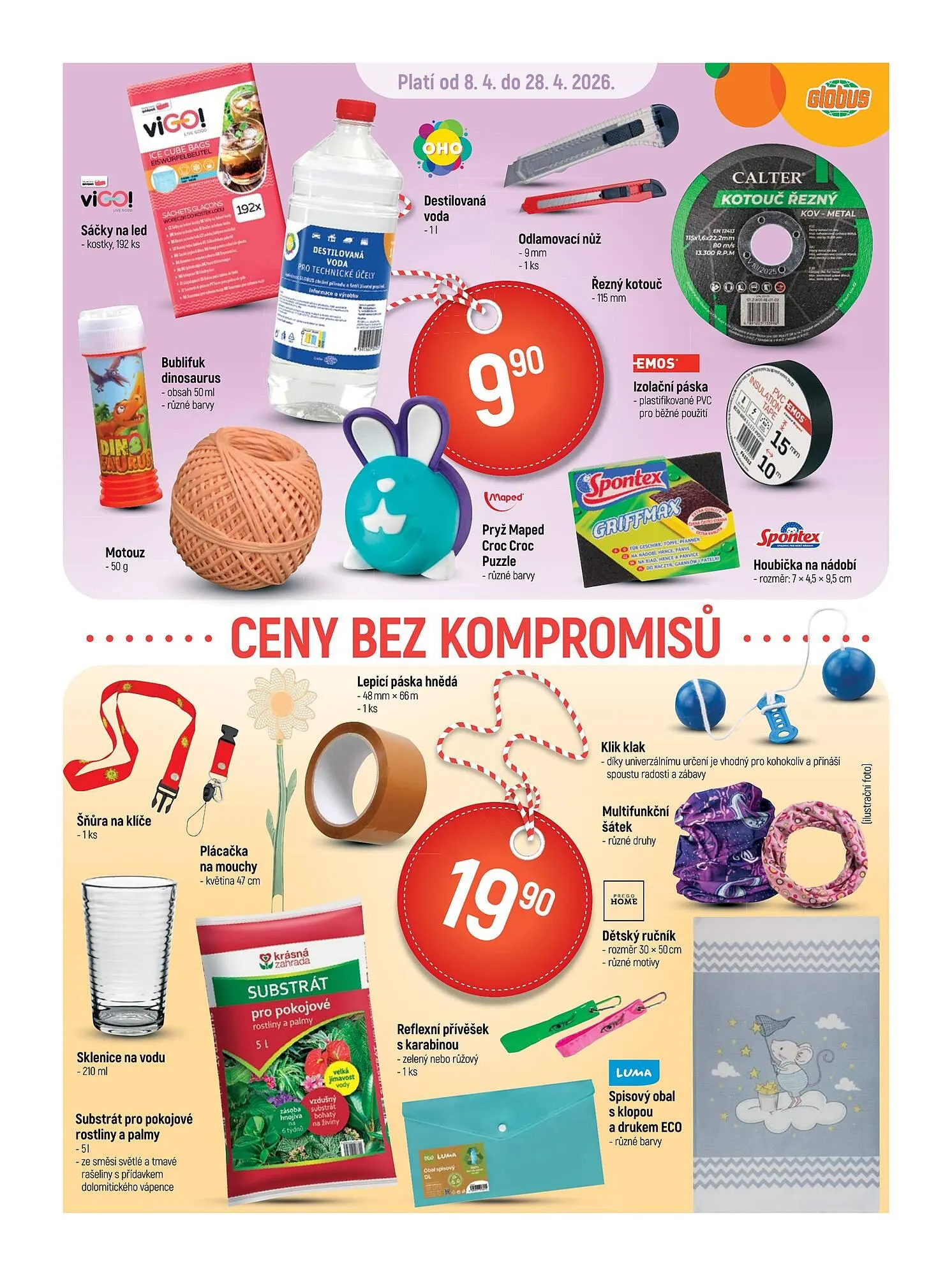 Globus leták - 15. dubna 28. dubna 2026 - Page 1