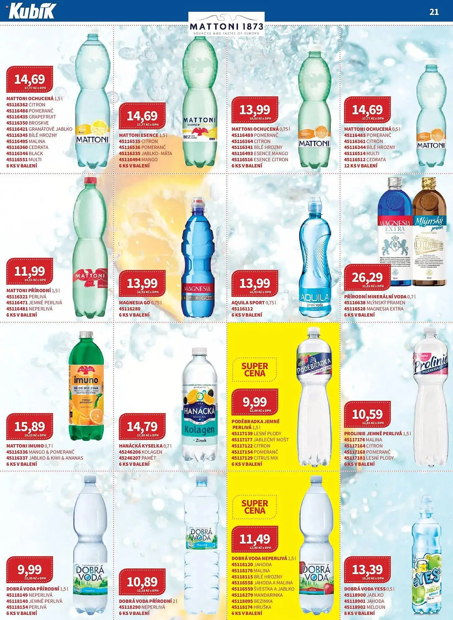Kubík potraviny leták - 1. února 28. února 2026 - Page 21