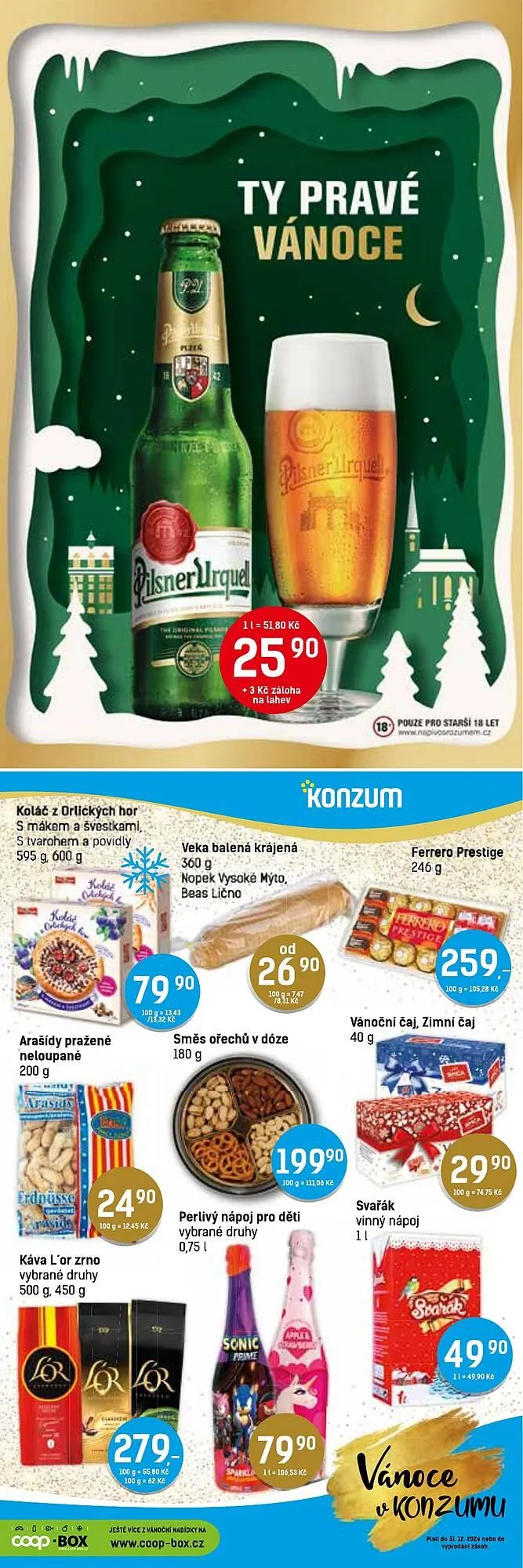 Konzum leták - 18. prosince 31. prosince 2024 - Page 2