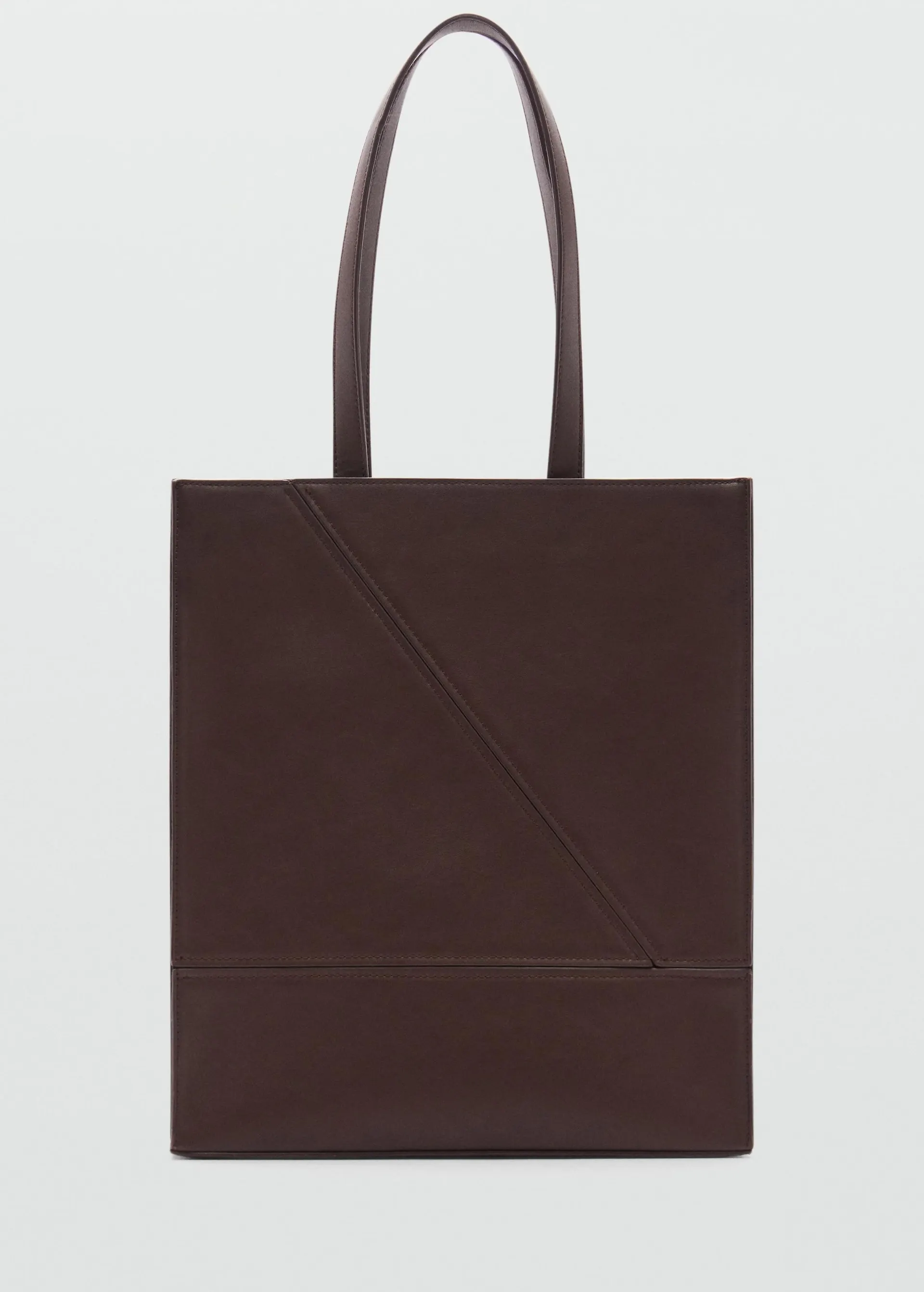 Kabelka tote koženého vzhledu