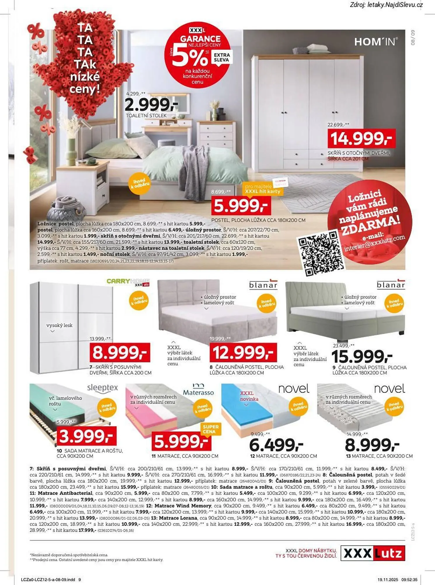 XXXLutz leták - 8. prosince 23. prosince 2025 - Page 9