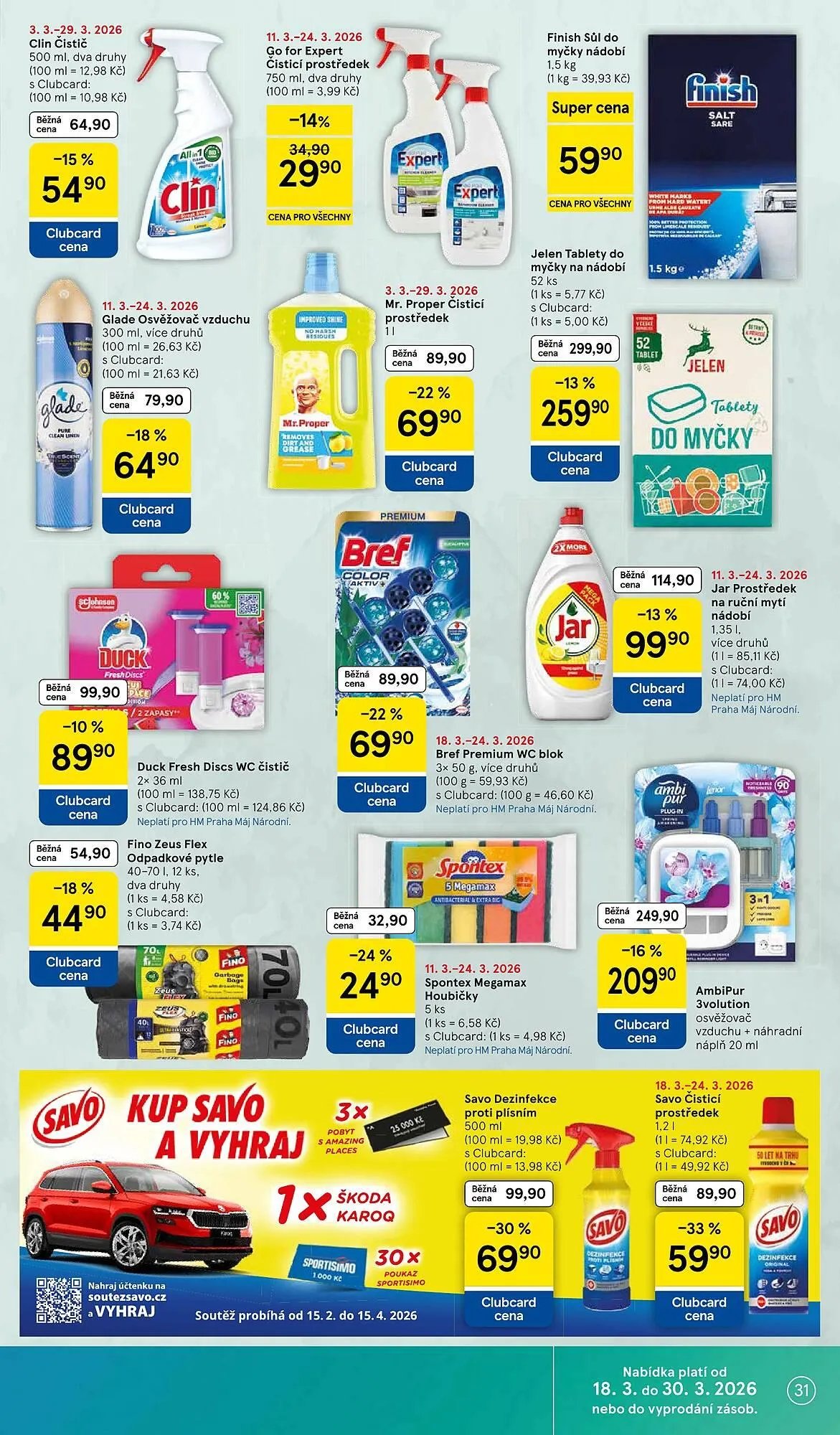 Tesco leták - 18. března 24. března 2026 - Page 31