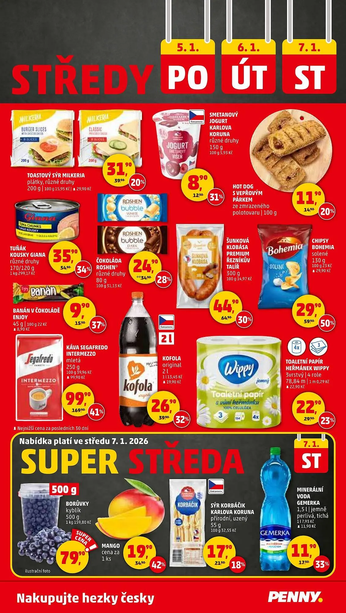 Penny Market leták - 2. ledna 7. ledna 2026 - Page 31