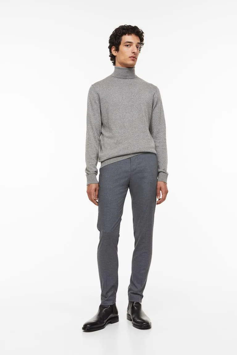 Společenské kalhoty Skinny Fit