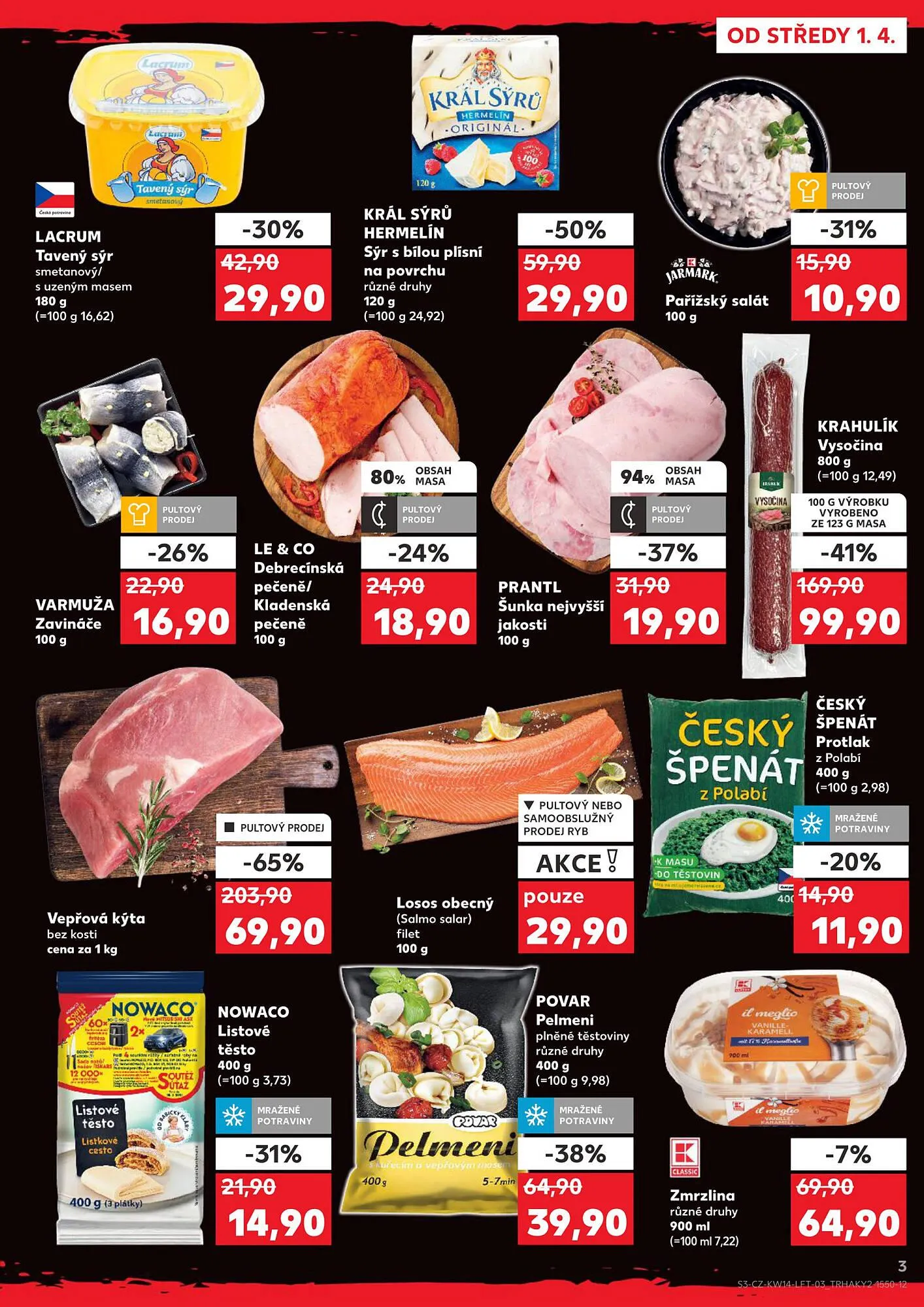 Kaufland leták - 1. dubna 7. dubna 2026 - Page 3