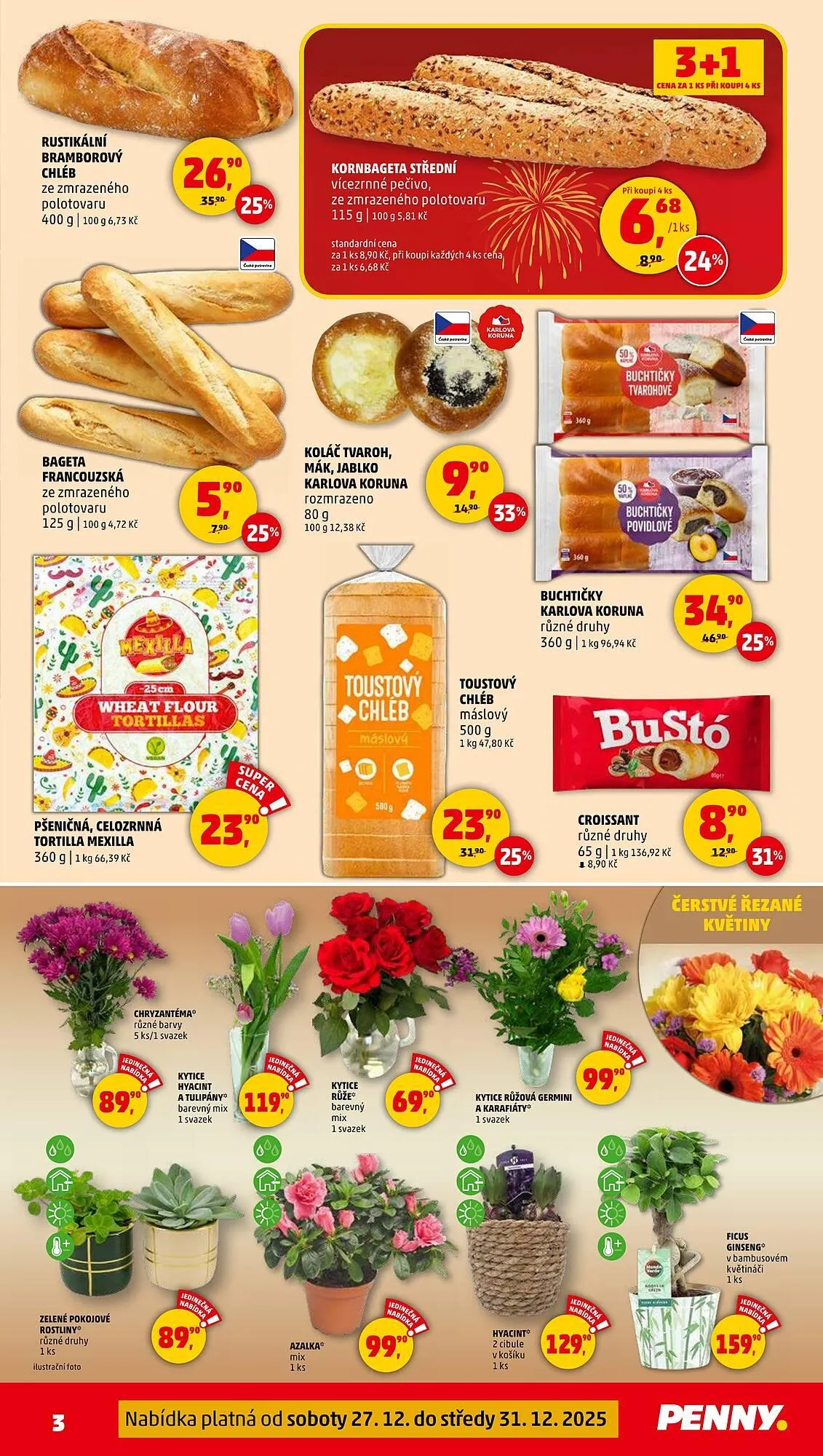 Penny Market leták - 27. prosince 31. prosince 2025 - Page 3