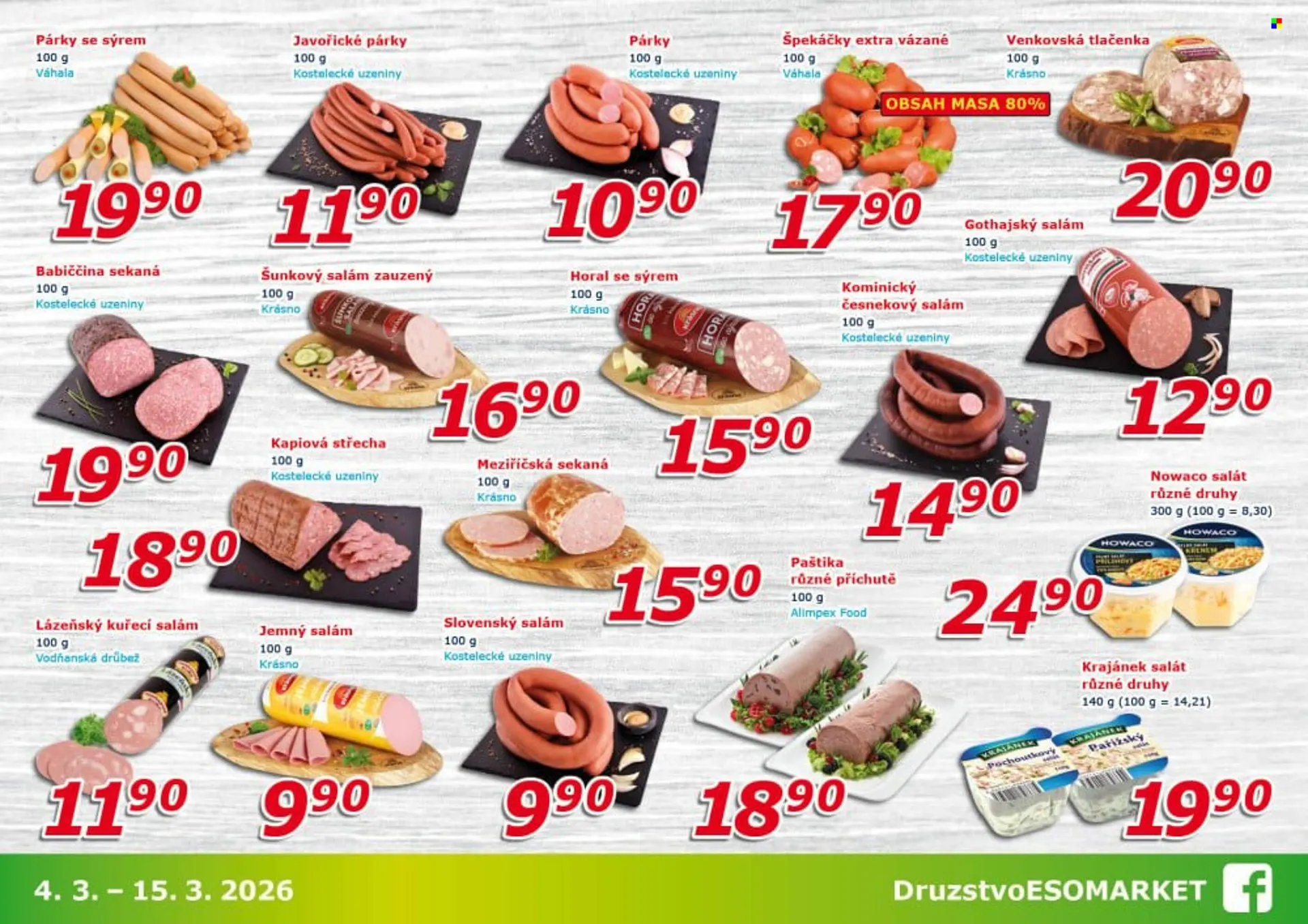 ESO MARKET leták - 4. března 15. března 2026 - Page 3