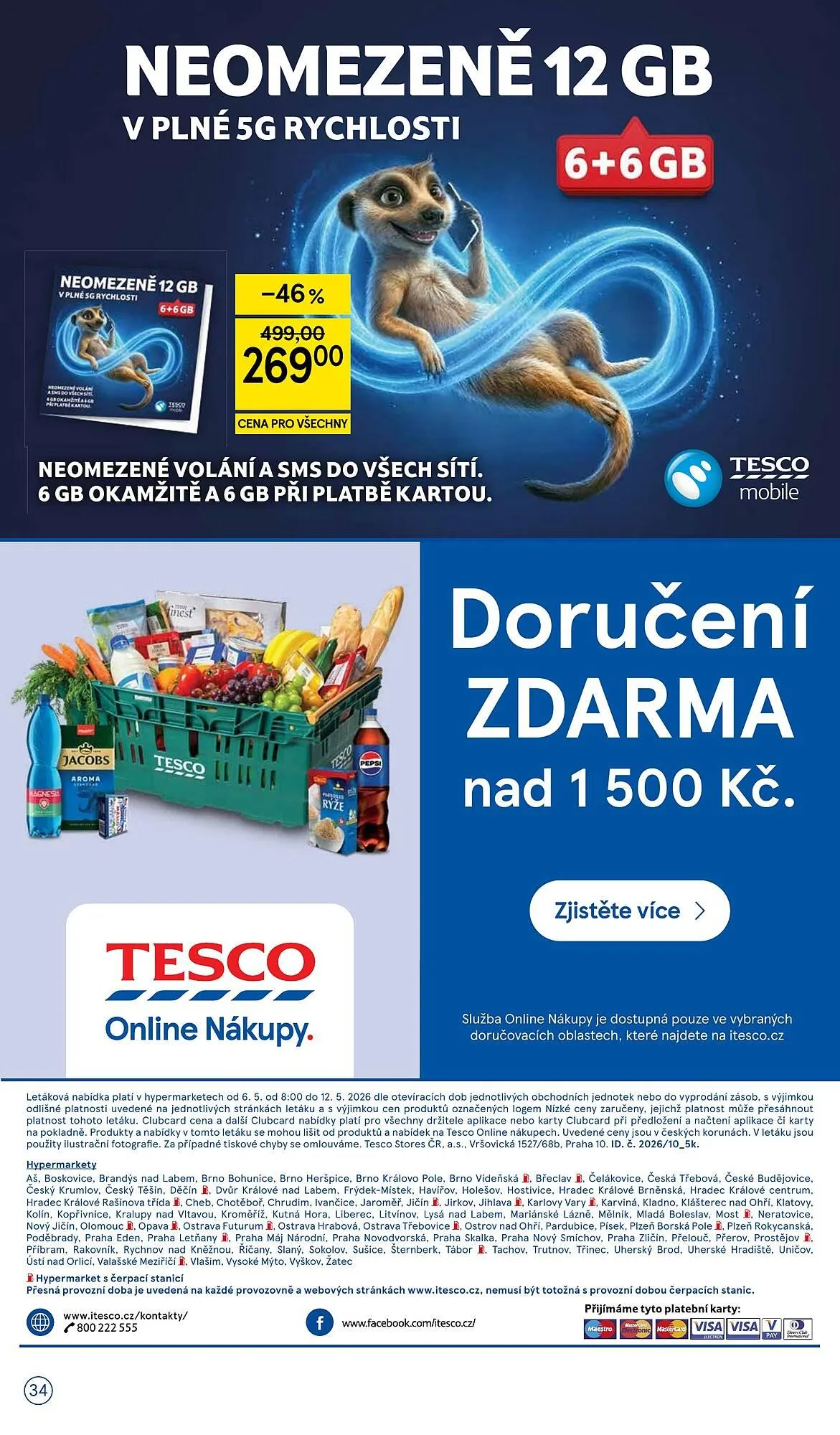Tesco leták - 6. května 12. května 2026 - Page 34