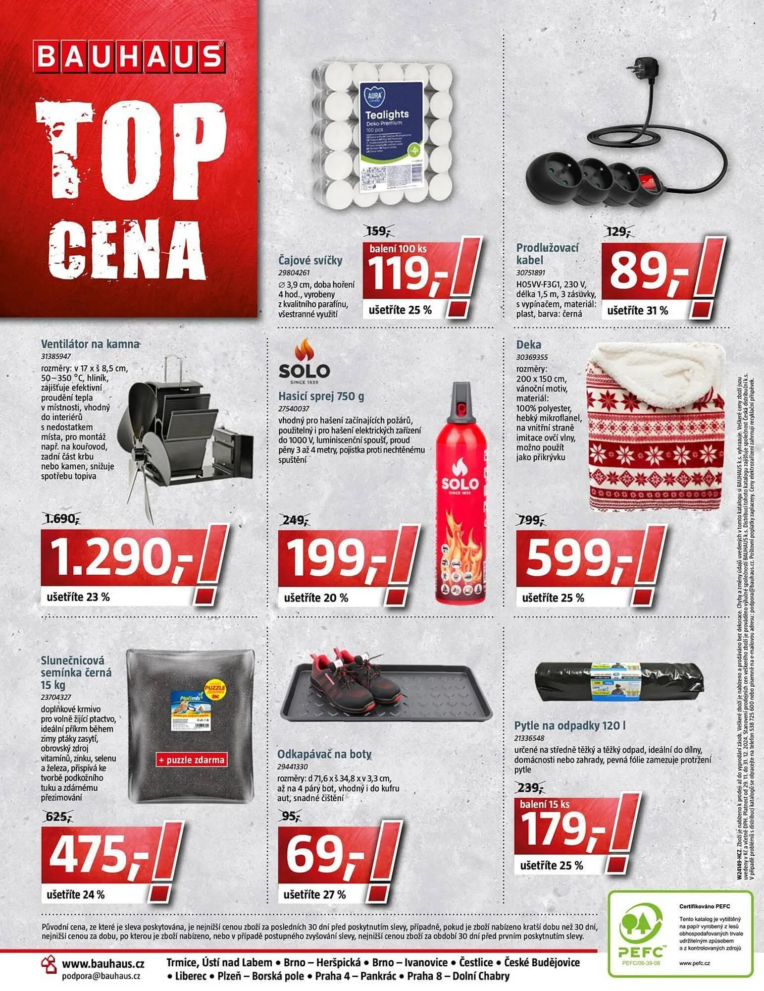 Bauhaus leták - 29. listopadu 31. prosince 2024 - Page 32