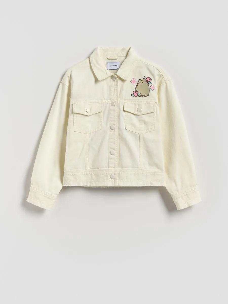 Riflová bunda Pusheen