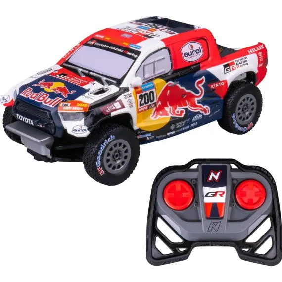 R/C auto Dakar Toyota se světly 1:18
