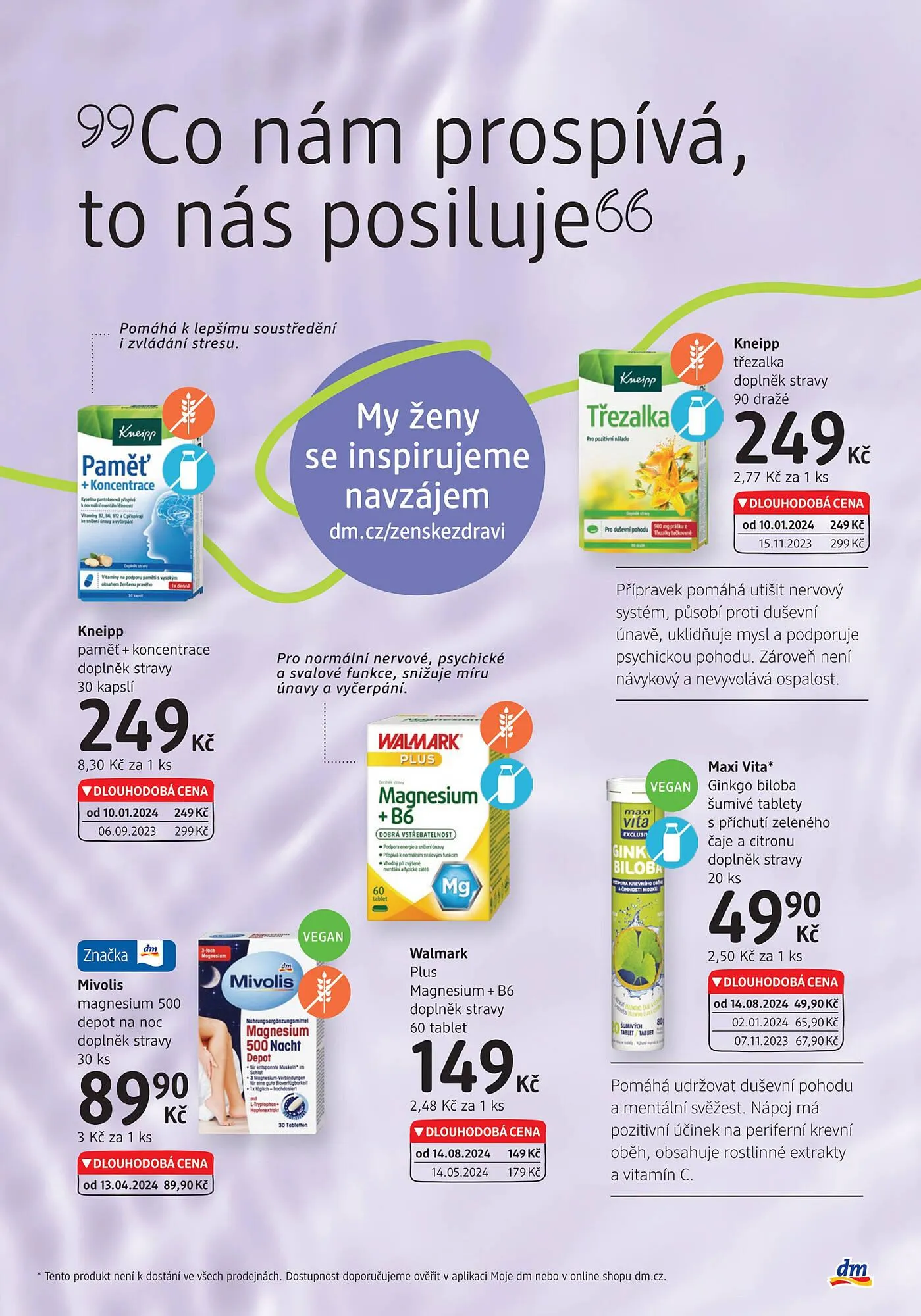 dm drogerie leták - 15. srpna 11. září 2024 - Page 3