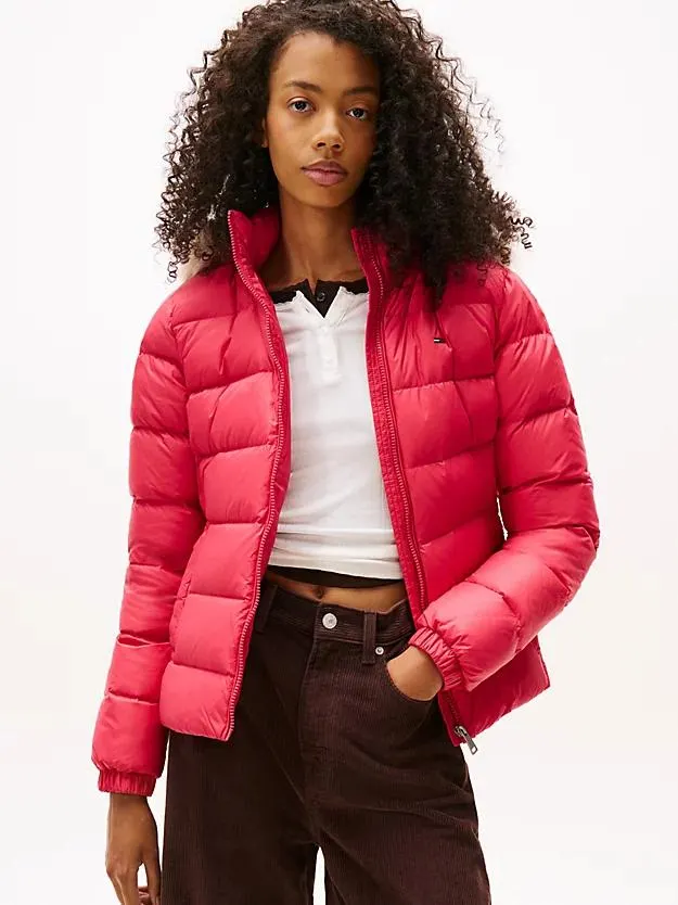 Shiny Water Repellent Down Puffer Jacket