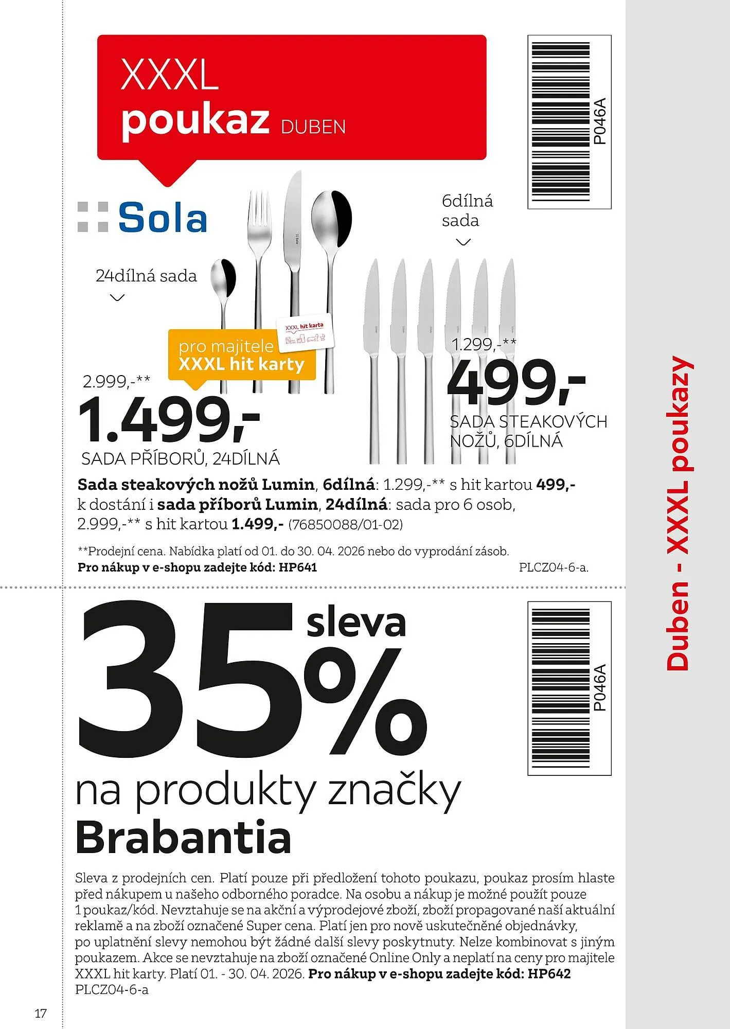 XXXLutz leták - 1. března 31. července 2026 - Page 17