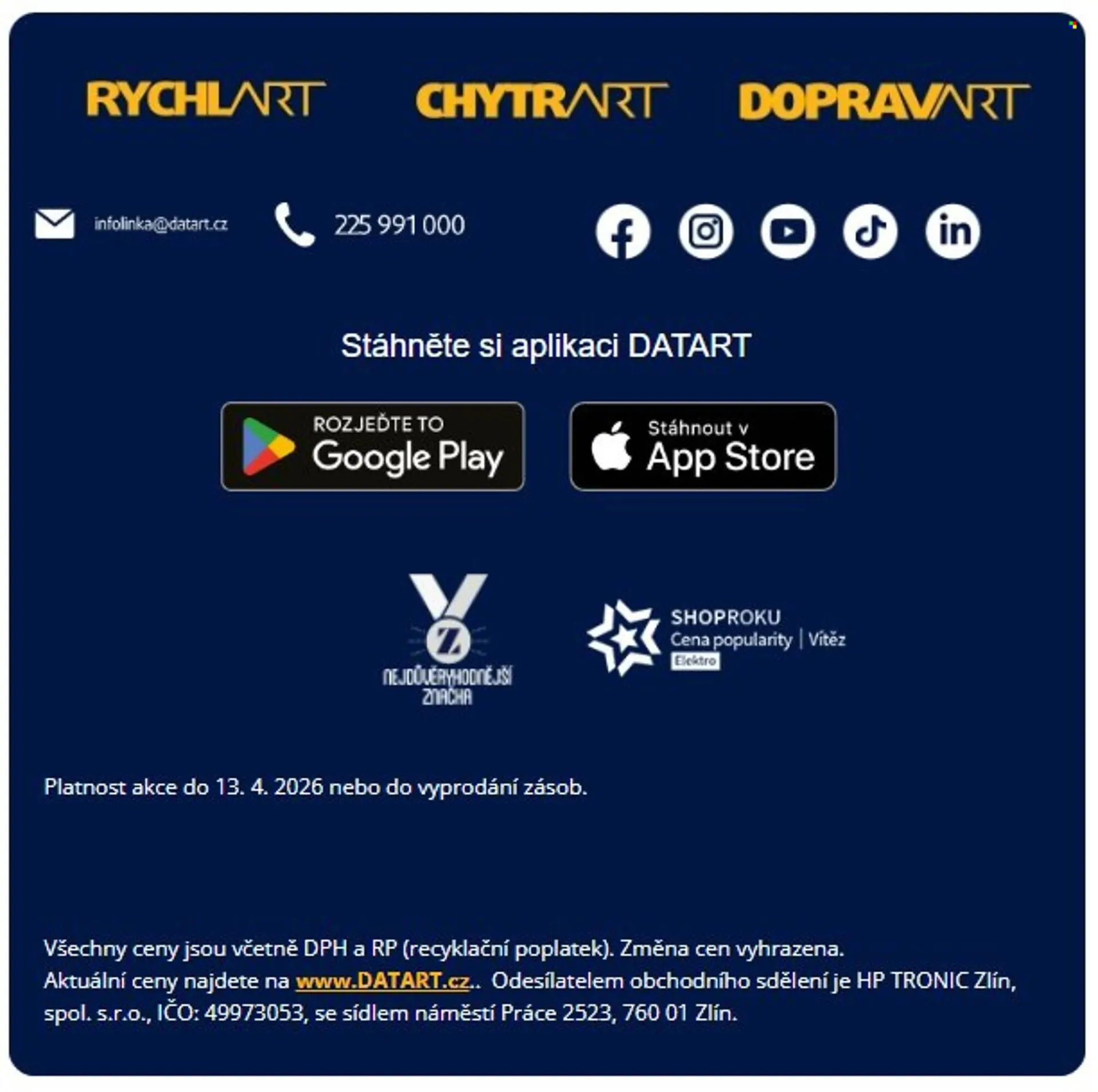 Datart leták - 8. dubna 13. dubna 2026 - Page 5