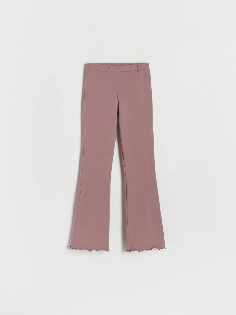 Bavlněné zvonové kalhoty