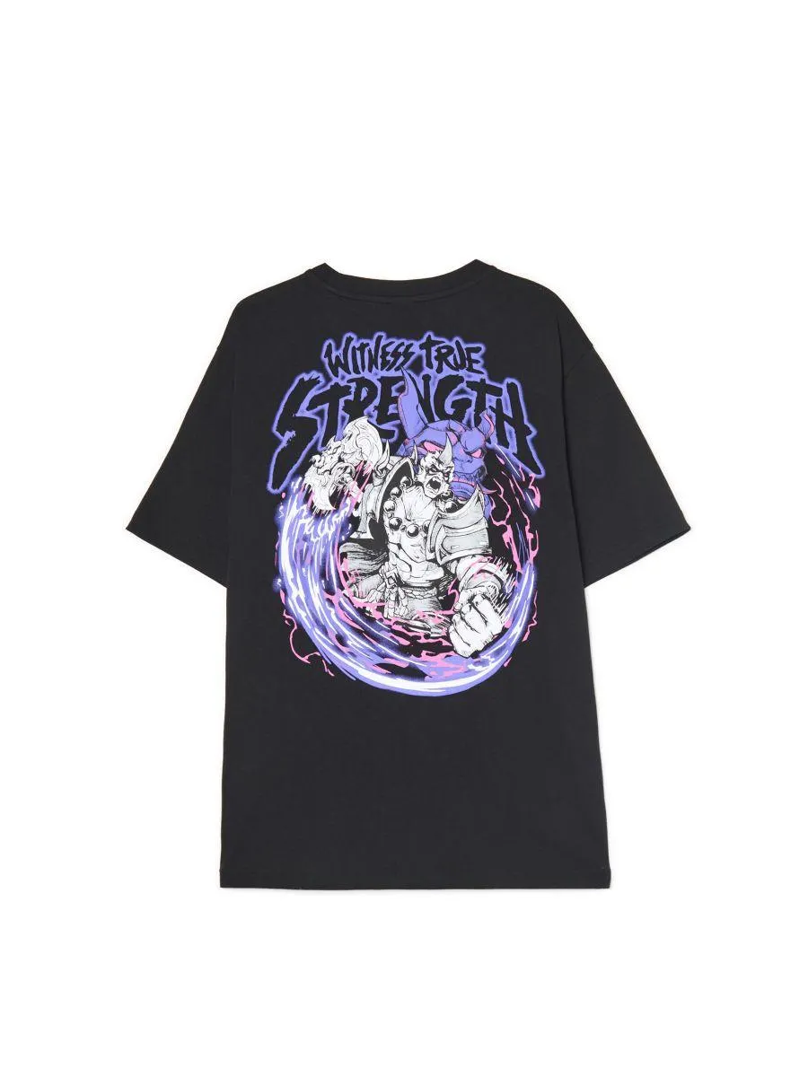 Černé tričko s potiskem League of Legends