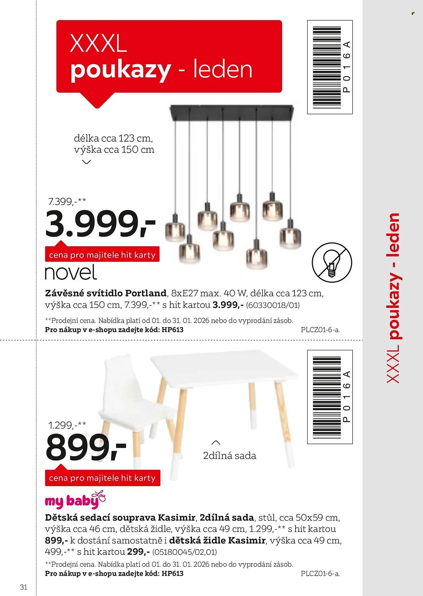 XXXLutz leták - 1. srpna 31. ledna 2026 - Page 31