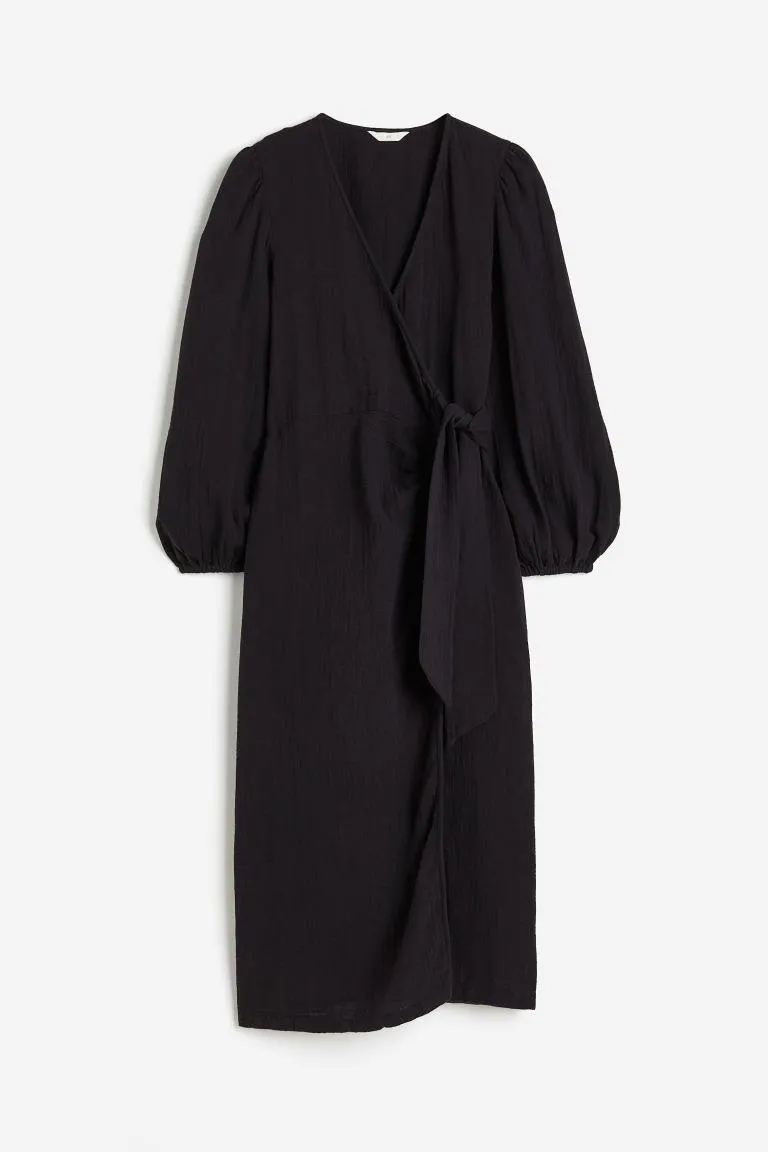 Mušelínové zavinovací šaty