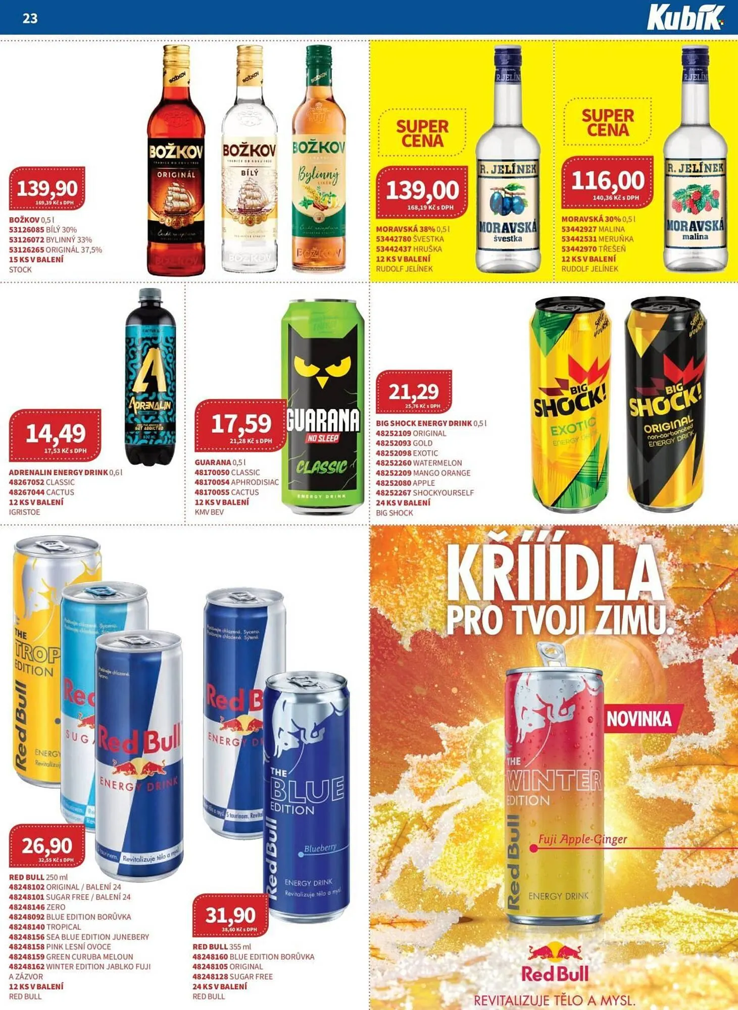 Kubík potraviny leták - 1. listopadu 30. listopadu 2025 - Page 23